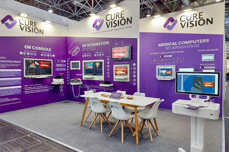 We were at the MEDICA 2023 Fair with our global brand, CureVision!